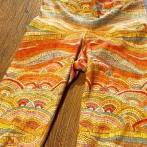 Niyama Sol gold barefoot leggings